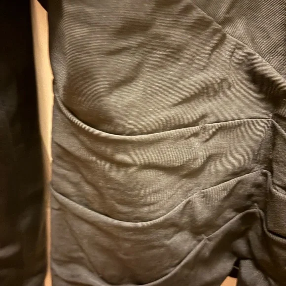 Jean Paul Gaultier Femme Black Twisted Waist Jacket – Y2K (Size 40 / US 6 - Picture 11 of 15